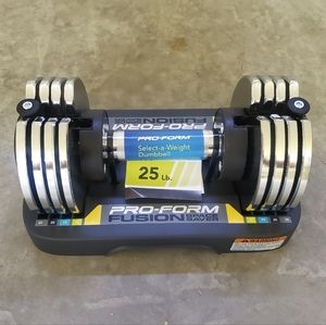 ProForm Space Saver 25 lb. Select-a-Weight Dumbbell